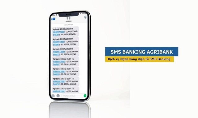 Phí duy trì SMS Banking của Agribank là 10.000 VND / tháng